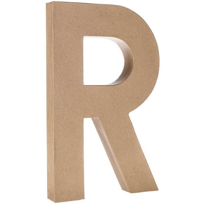 Paper Mache Letter R 16" Hobby Lobby 1058817